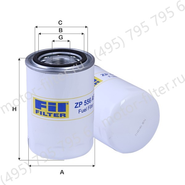 фильтр очистки топлива FIL ZP556AF
