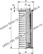 CF00170381 фильтр гидравлики цилиндрического типа с фильтрацией снаружи FAI