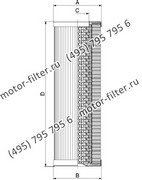 CF01E120SM60NA фильтр гидравлики цилиндрического типа с фильтрацией снаружи FAI