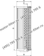 CF01E210BP25NA фильтр гидравлики цилиндрического типа с фильтрацией снаружи FAI