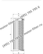 CF01E360A10NA фильтр гидравлики цилиндрического типа с фильтрацией снаружи FAI