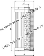 CF02540304 фильтр гидравлики цилиндрического типа с фильтрацией снаружи FAI
