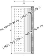 CF02541801 фильтр гидравлики цилиндрического типа с фильтрацией снаружи FAI