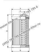 CF0652A06HA фильтр гидравлики цилиндрического типа с фильтрацией снаружи FAI