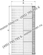 CF06540180 фильтр гидравлики цилиндрического типа с фильтрацией снаружи FAI