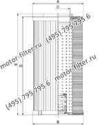 CF06540971 фильтр гидравлики цилиндрического типа с фильтрацией снаружи FAI