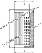 CF111P25NA фильтр гидравлики цилиндрического типа с фильтрацией снаружи FAI