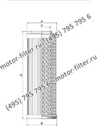 CF20015A06NA фильтр гидравлики цилиндрического типа с фильтрацией снаружи FAI