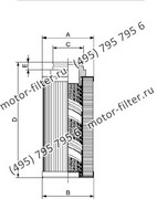 CF22P2A03NV фильтр гидравлики цилиндрического типа с фильтрацией снаружи FAI