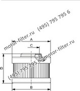 CF232A06NA фильтр гидравлики цилиндрического типа с фильтрацией снаружи FAI