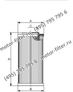 CF2460A06NA фильтр гидравлики цилиндрического типа с фильтрацией снаружи FAI