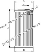 CF2560M90NA фильтр гидравлики цилиндрического типа с фильтрацией снаружи FAI