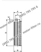 CF38P2A03HV фильтр гидравлики цилиндрического типа с фильтрацией снаружи FAI