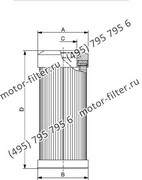 CF8149A25HA фильтр гидравлики цилиндрического типа с фильтрацией снаружи FAI