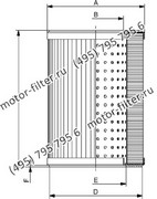 CF8264M25NA фильтр гидравлики цилиндрического типа с фильтрацией снаружи FAI