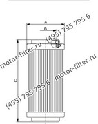 CF8493A25NA фильтр гидравлики цилиндрического типа с фильтрацией снаружи FAI