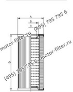 CF8503A03NA фильтр гидравлики цилиндрического типа с фильтрацией снаружи FAI