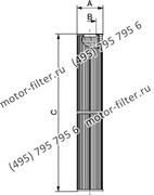 CF8760P10NA фильтр гидравлики цилиндрического типа с фильтрацией снаружи FAI