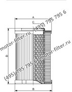 CF9603A03NV фильтр гидравлики цилиндрического типа с фильтрацией снаружи FAI