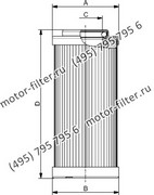 CFDN0040M25NA фильтр гидравлики цилиндрического типа FAI