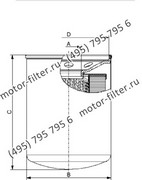 CSG10060WA25A накручивающийся фильтр гидравлики для систем до 12 bar (американский тип фланца) FAI