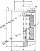 CSK05002P25A фильтр гидравлики FAI