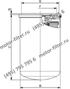 CSP01223P10A накручивающийся фильтр гидравлики для систем до 25 bar FAI