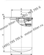 CTT01211A10A накручивающийся фильтр гидравлики с обратным клапаном для систем до 12 bar FAI