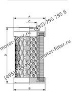 D0110A06CHA элемент напорного фильтра гидравлики FAI