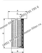 DFF27582000 воздушно-масляный сепаратор с фланцем под болты FAI