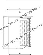 DFN17043500 воздушно-масляный сепаратор с фланцем-крышкой FAI