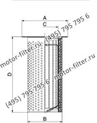 DFN27560000 воздушно-масляный сепаратор с фланцем-крышкой FAI