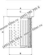DFN3755902X воздушно-масляный сепаратор с фланцем-крышкой FAI
