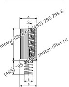 F63A25M фильтр гидравлики цилиндрического типа FAI