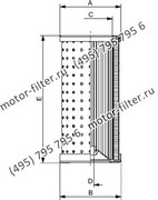 MR44FDM25A фильтр гидравлики корзинчатого типа с фильтрацией от центра FAI