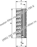 MR63FDM90A фильтр гидравлики корзинчатого типа с фильтрацией от центра FAI
