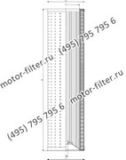 MR82FDM40A фильтр гидравлики корзинчатого типа с фильтрацией от центра FAI