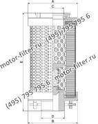 R0060M40NHA элемент сливного фильтра гидравлики FAI