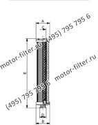 R0090WA25NHA элемент сливного фильтра гидравлики FAI