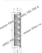 R0165A16MMA элемент сливного фильтра гидравлики FAI
