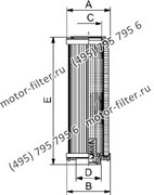 R0660P10NHA элемент сливного фильтра гидравлики FAI
