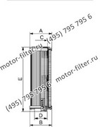 R0660WA10NHA элемент сливного фильтра гидравлики FAI