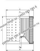 R2501AA25A элемент сливного фильтра гидравлики FAI