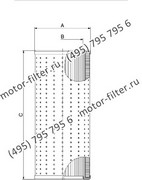 RF6302A03A погружной фильтр гидравлической всасывающей линии FAI