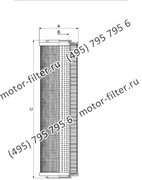 RK0400A16NHA фильтр гидравлики цилиндрического типа FAI