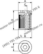 SE025M90SG фильтр гидравлики с резьбой FAI
