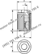 SE300M250BG фильтр гидравлики с резьбой FAI