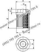SUE340M250SG погружной фильтр гидравлики всасывающей линии с резьбой FAI