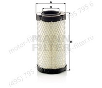 C10007 фильтрующий элемент воздушного фильтра MANN