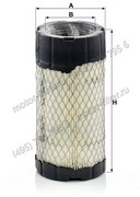 C10010 фильтрующий элемент воздушного фильтра MANN